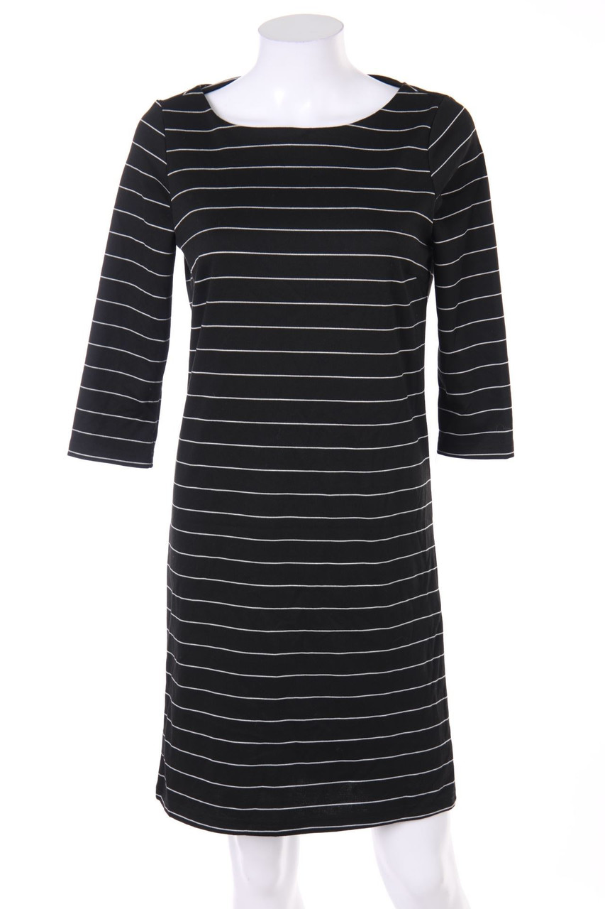 SECONDHAND - Jersey-Kleid mit Streifen - S