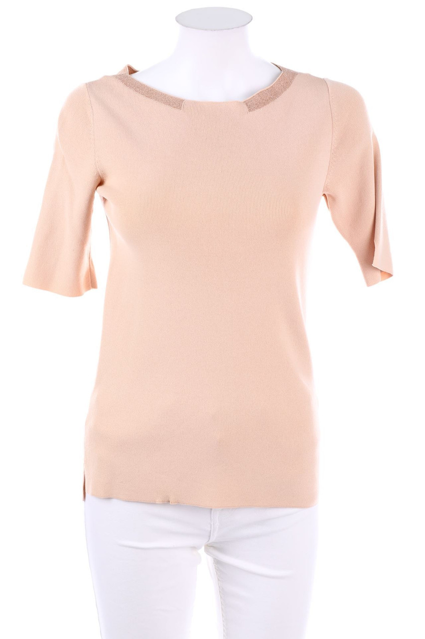 ESPRIT - Kurzarm-Strick-Pullover - XS