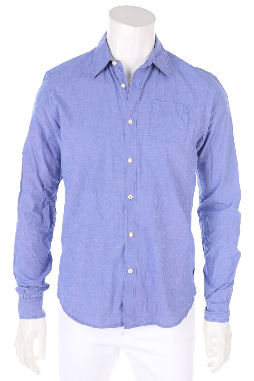 SCOTCH & SODA - Hemd mit Logo-Plakette - M