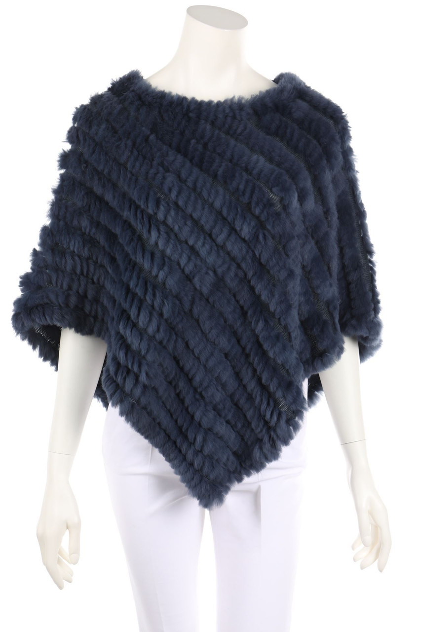 GRAHAM & MARSHALL - Poncho aus echtem Pelz - D 36