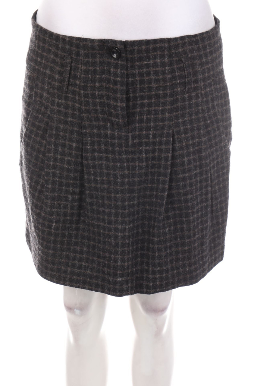 ESPRIT - Minirock mit Karo-Muster - D 38