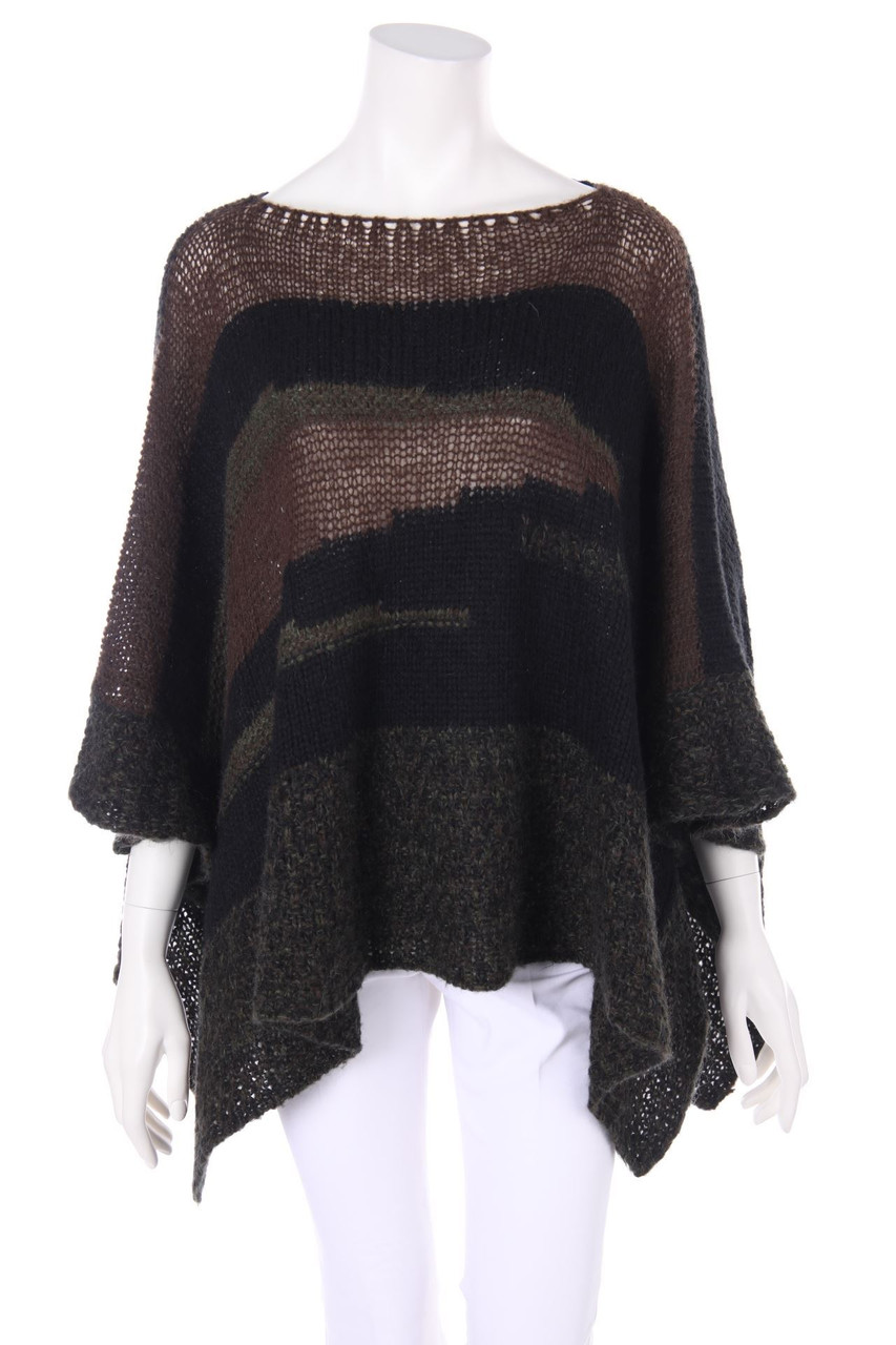 LA FÉE MARABOUTÉE - Poncho mit Mohair - ONE SIZE