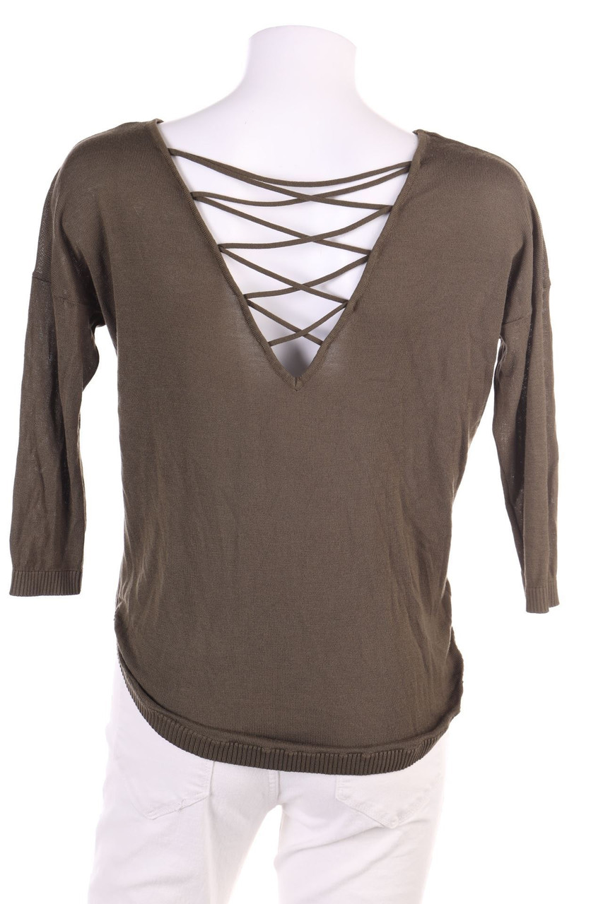 ONLY - Strick-Pullover mit 3/4-Ärmel - XS