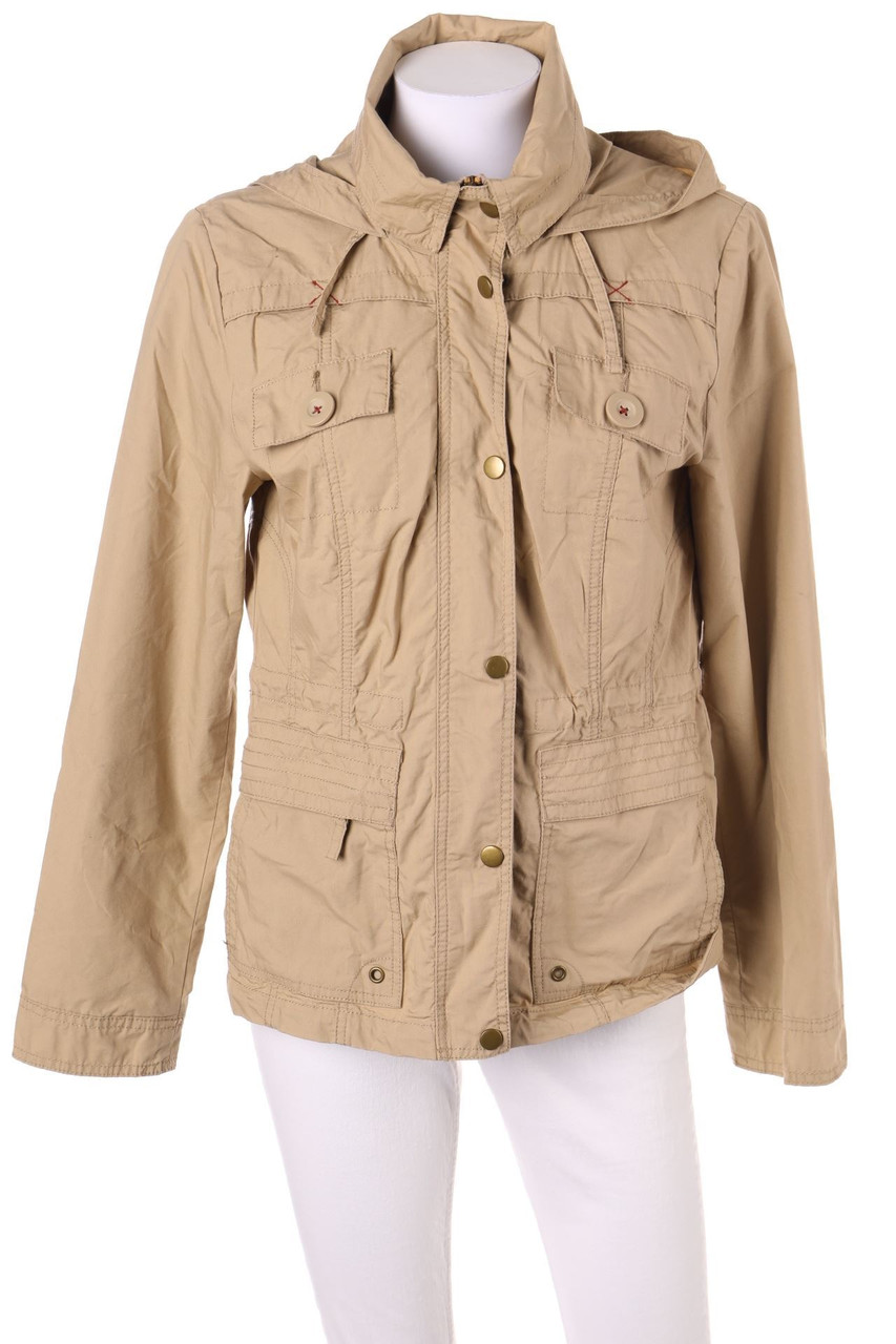 Yessica by C&A - Baumwoll-Jacke mit aufgesetzten Taschen - D 38