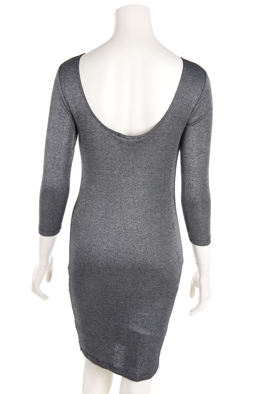 rich & royal - Glitzer-Kleid mit Rückenausschnitt - S