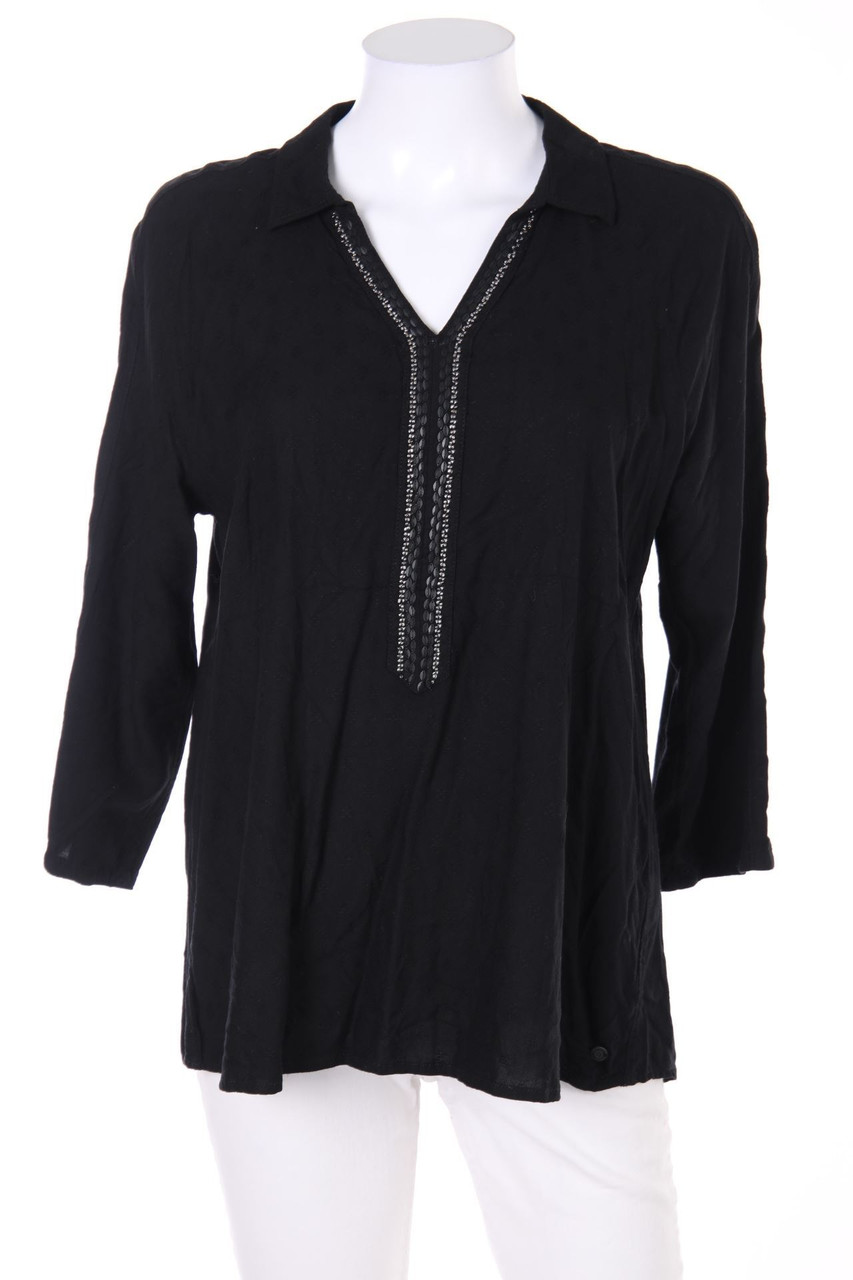 CECIL - Tunika-Bluse mit Pailletten - M