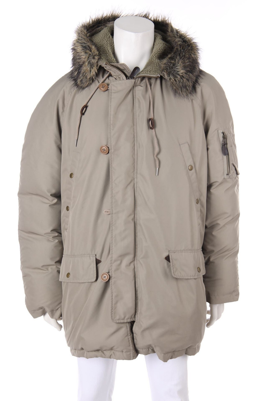 J.CREW - Daunen-Jacke mit aufgesetzten Taschen - XL