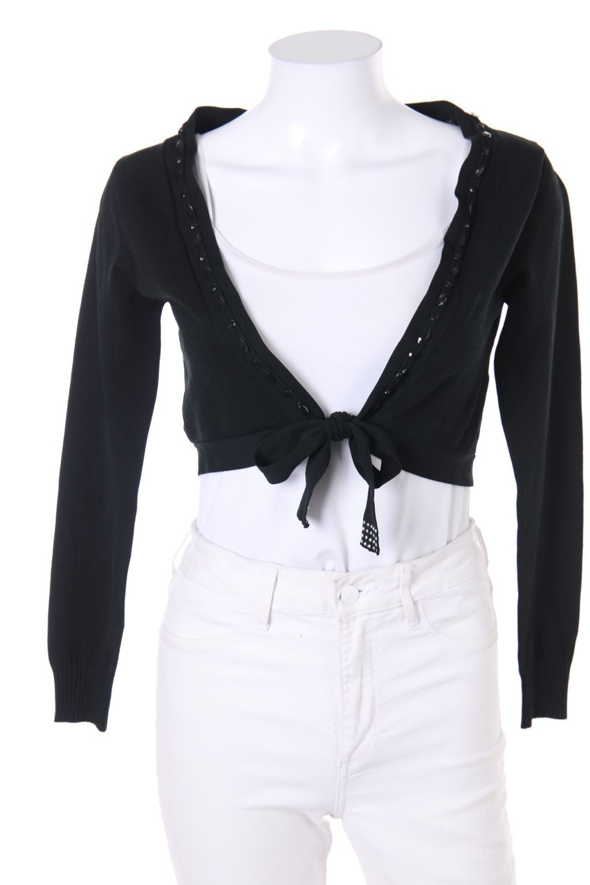 Ohne Label - Bolero mit Strass-Steinen - D 38