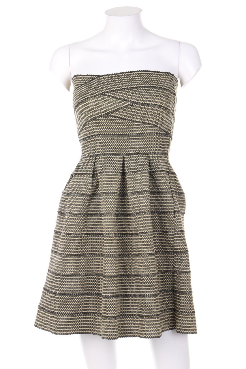 Pimkie - Mini-Party-Kleid mit Metallic-Effekt - D 32