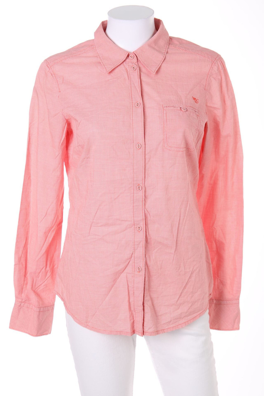 ESPRIT - Hemd-Bluse mit Karo-Muster - D 38