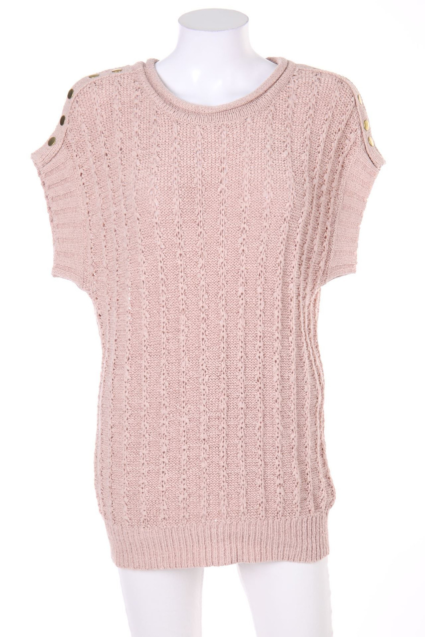 VERO MODA - Strick-Pullover mit Applikationen - M
