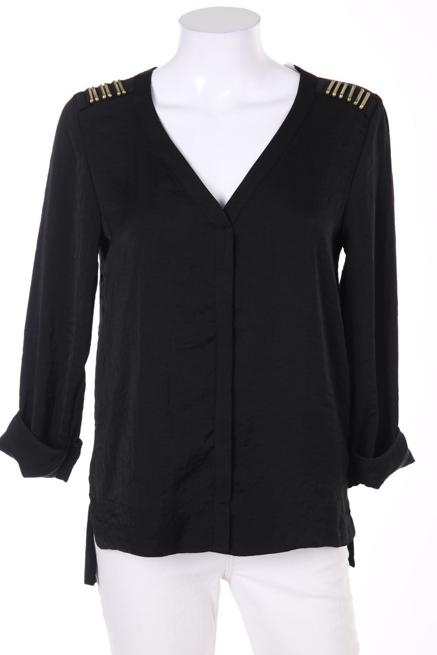 H&M - Tunika-Bluse mit 7/8-Ärmel - D 34