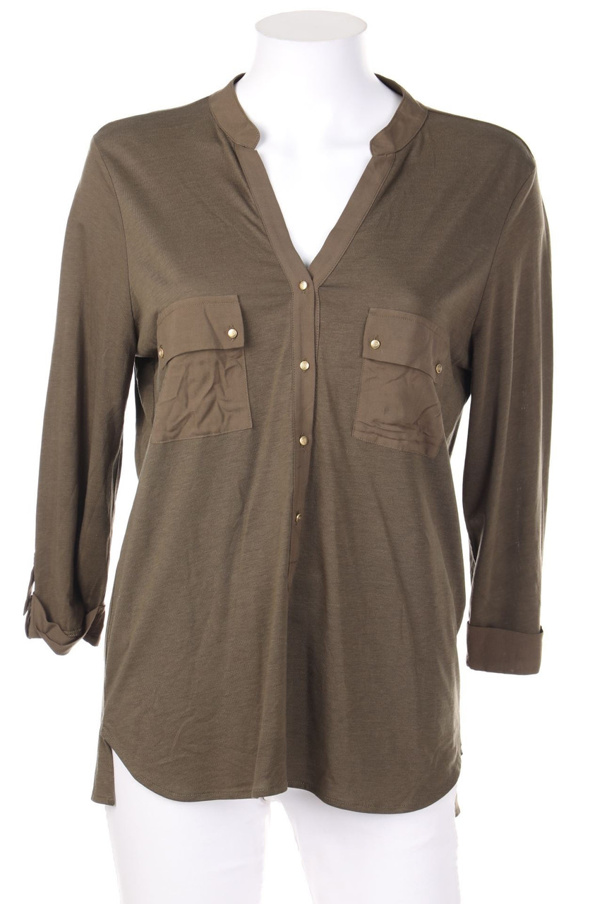 Massimo Dutti - Bluse mit 3/4-Ärmel - L