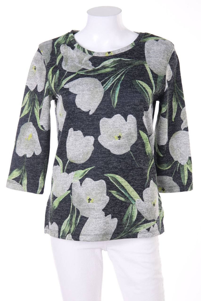 BICALLA - 3/4-Arm-Shirt mit floralem Muster - S