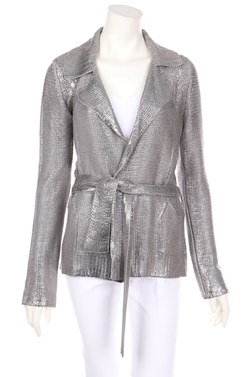 GEORGES RECH PARIS - Cardigan mit Metallic-Effekt - D 38