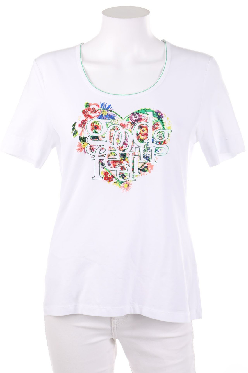 Betty Barclay - Kurzarm-Shirt mit Print - D 40
