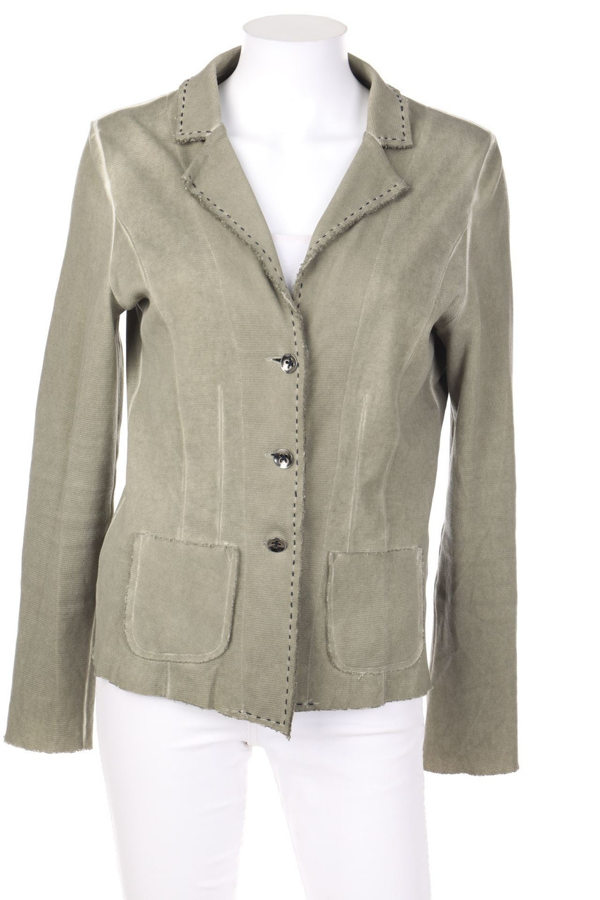 GERRY WEBER - Garment Dyed-Blazer mit Reverskragen - D 44