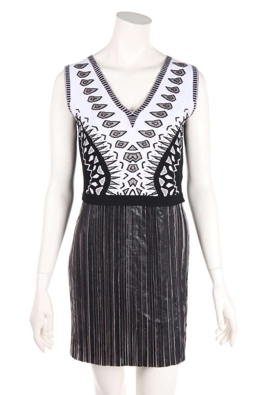 D.EXTERIOR - Muster-Kleid - L