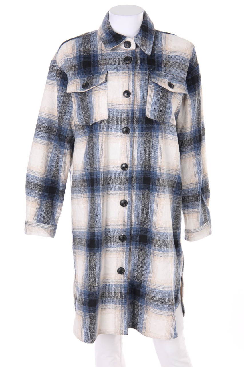 ONLY - Hemd-Bluse mit Karo-Muster - XS