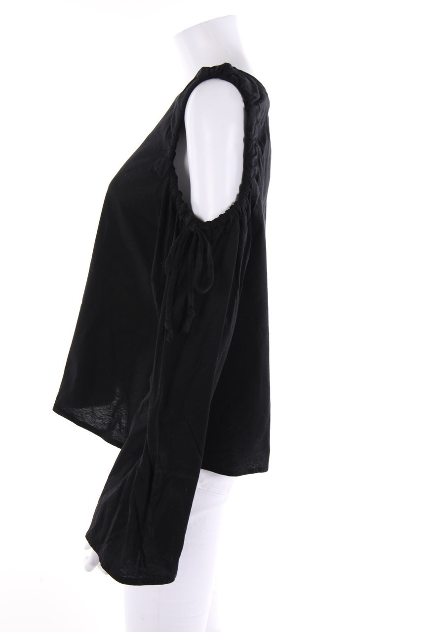 H&M - Cold-Shoulder-Bluse mit Cut-outs - L