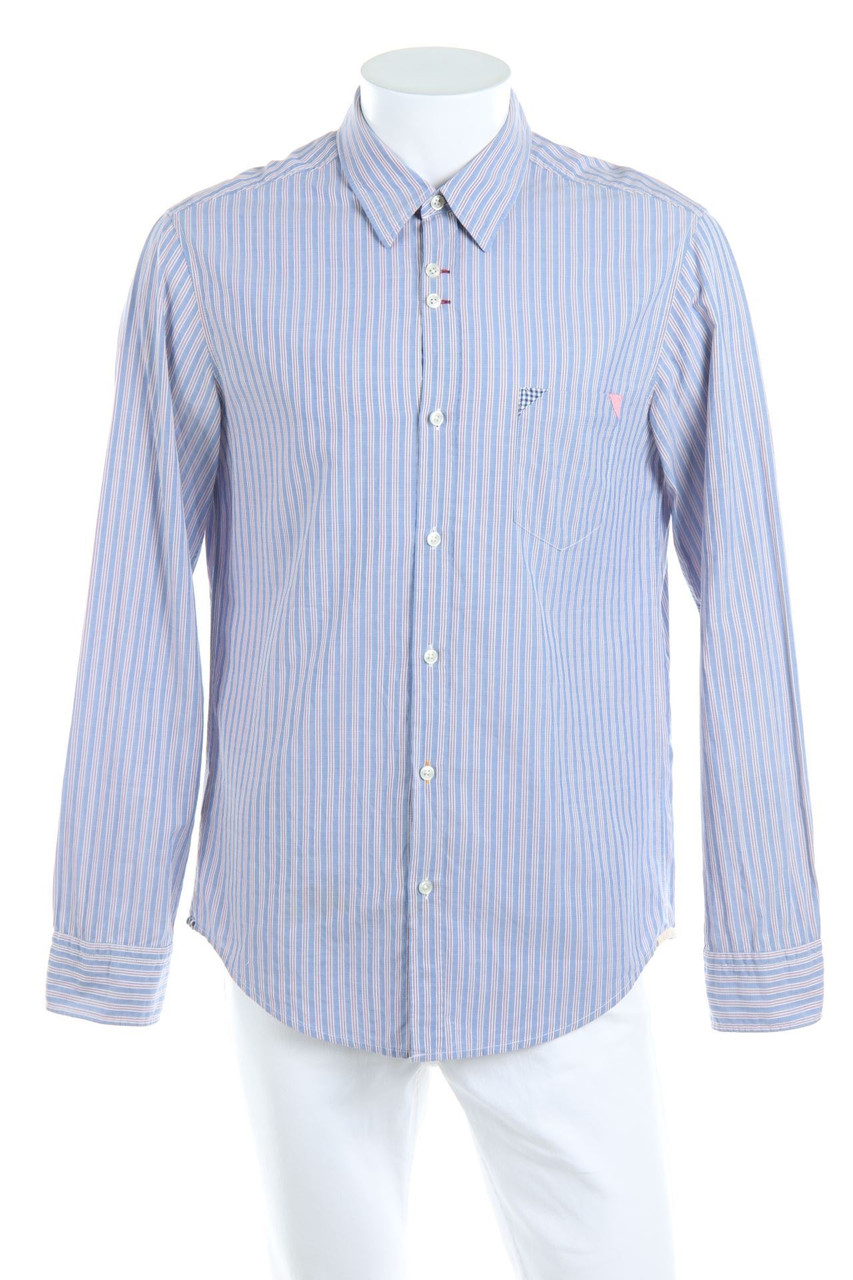 BOSS ORANGE - gestreiftes Hemd - L