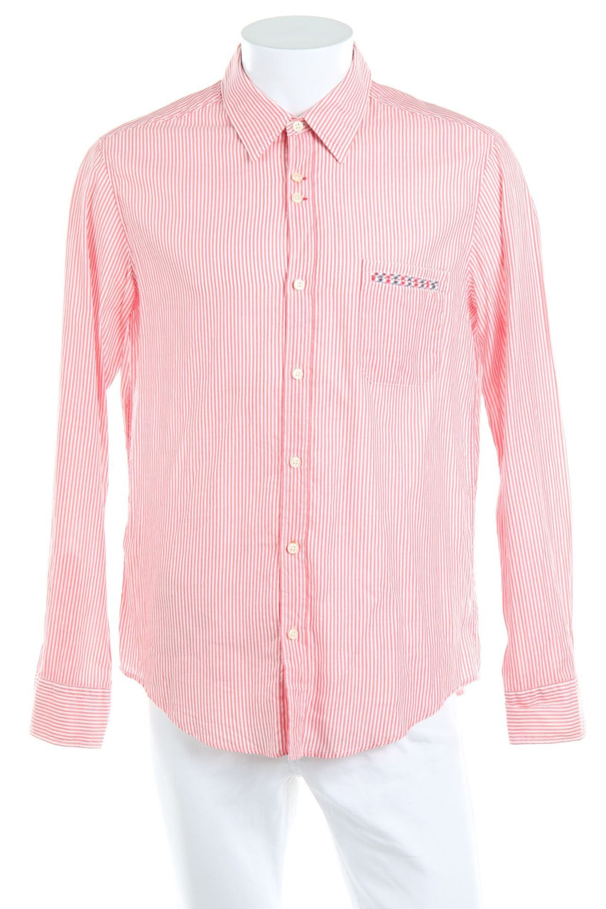 BOSS ORANGE - gestreiftes Hemd - L