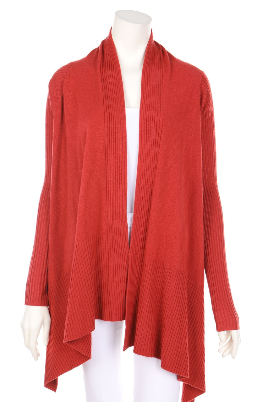 Tex by Max Azria - Cardigan mit Wasserfall-Ausschnitt - XS