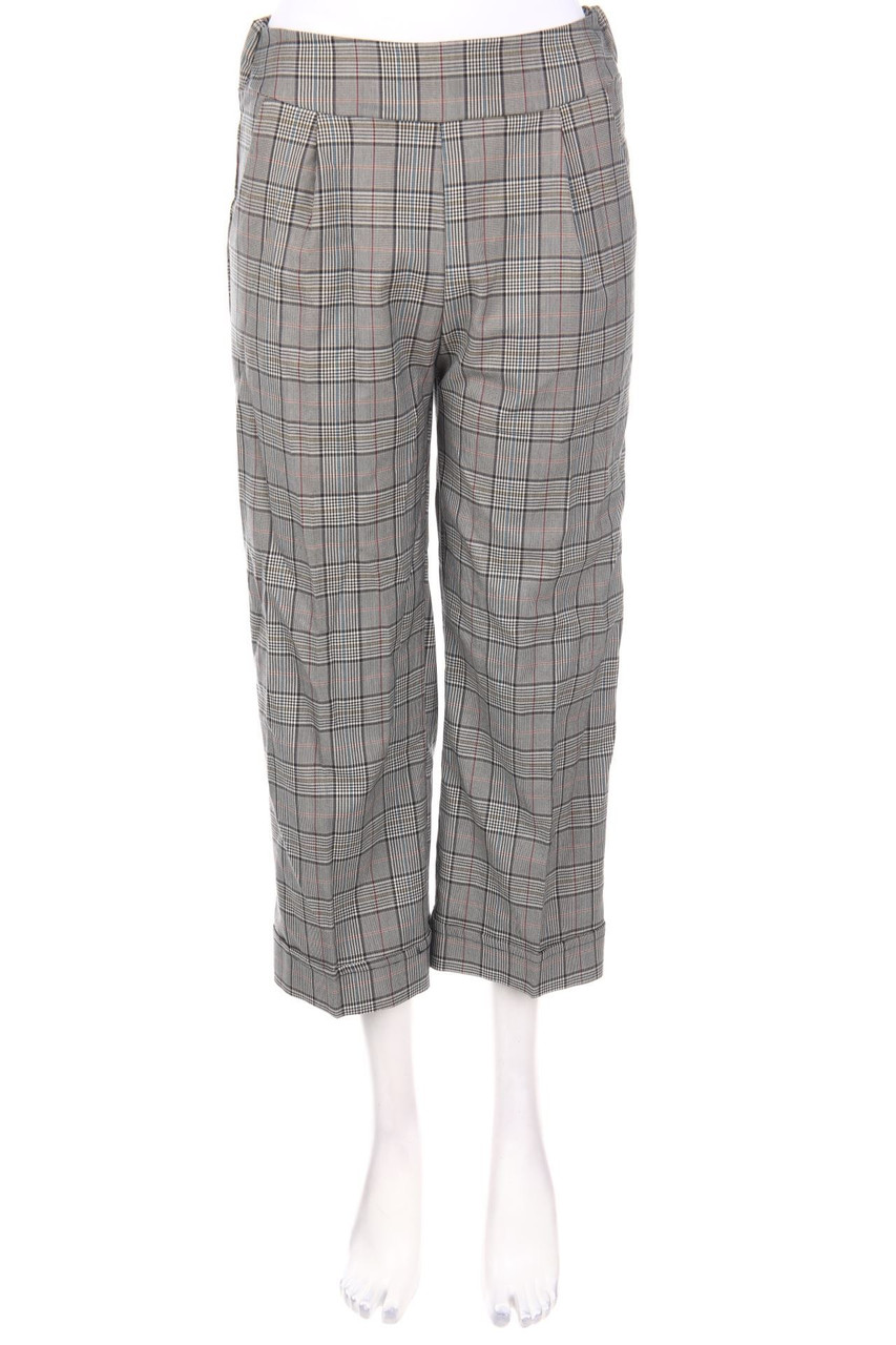 NEW COLLECTION - Hose mit Hahnentritt-Muster - S