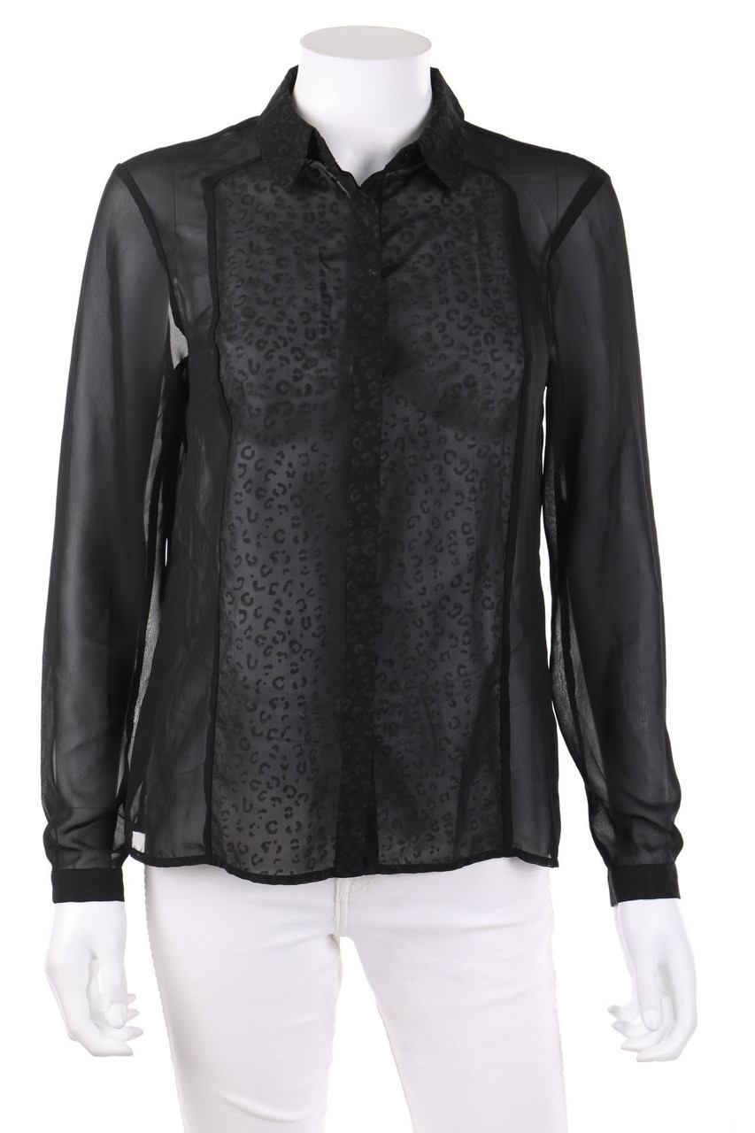 Lefties - Hemd-Bluse mit Animal-Print - S