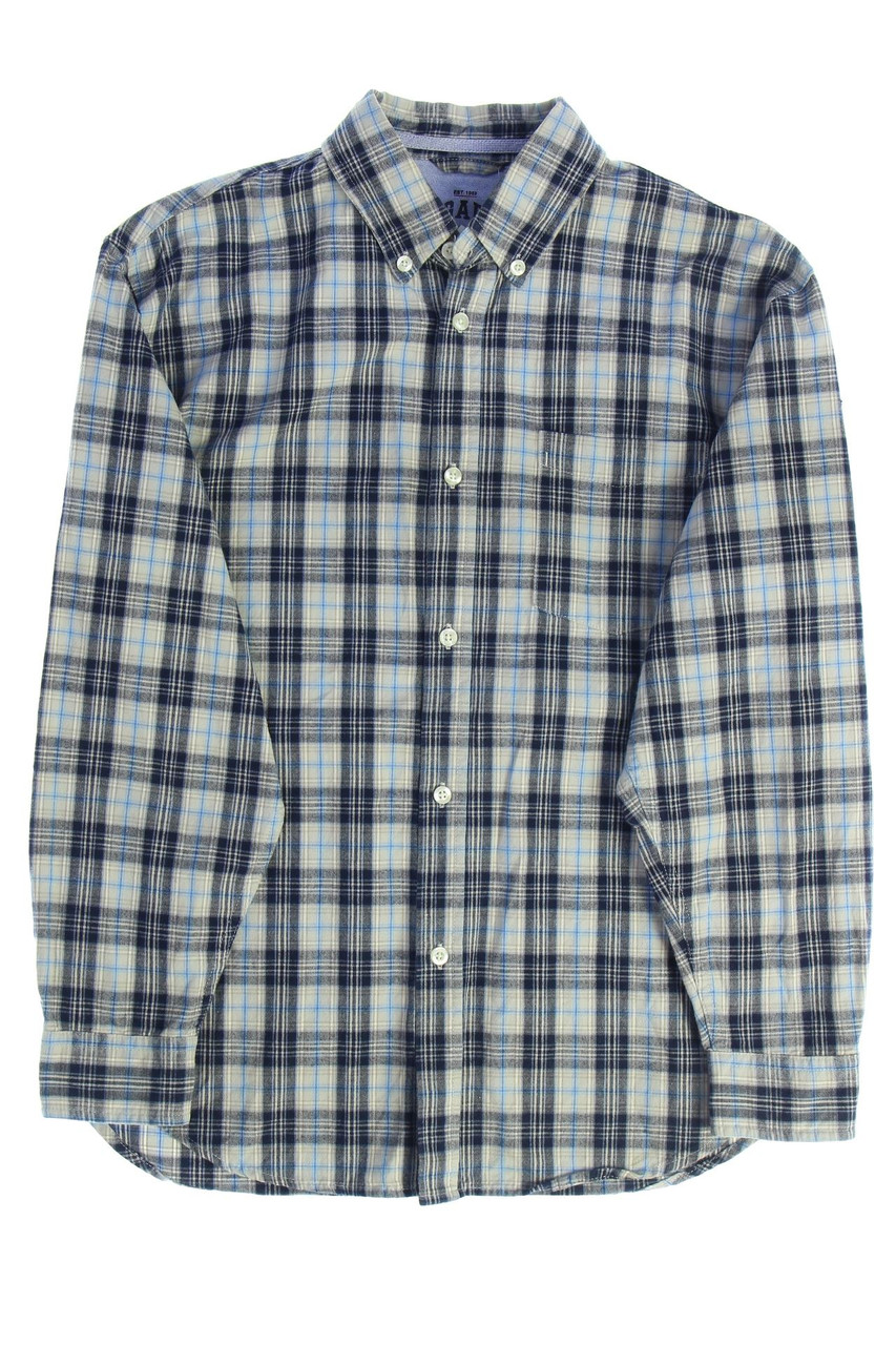 GAP - Karo-Hemd mit Logo-Knöpfen - 170