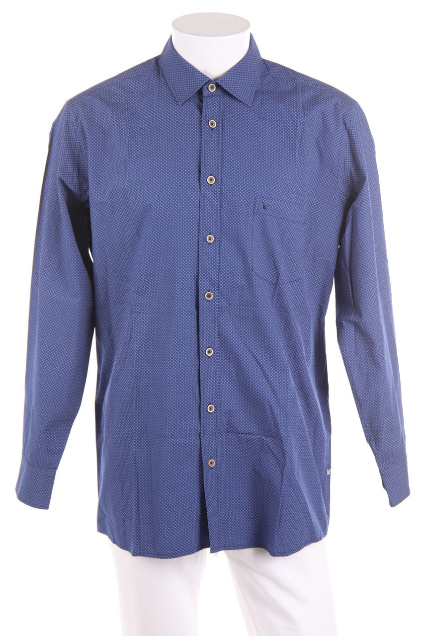 metzler - Hemd aus Baumwolle mit Print - L