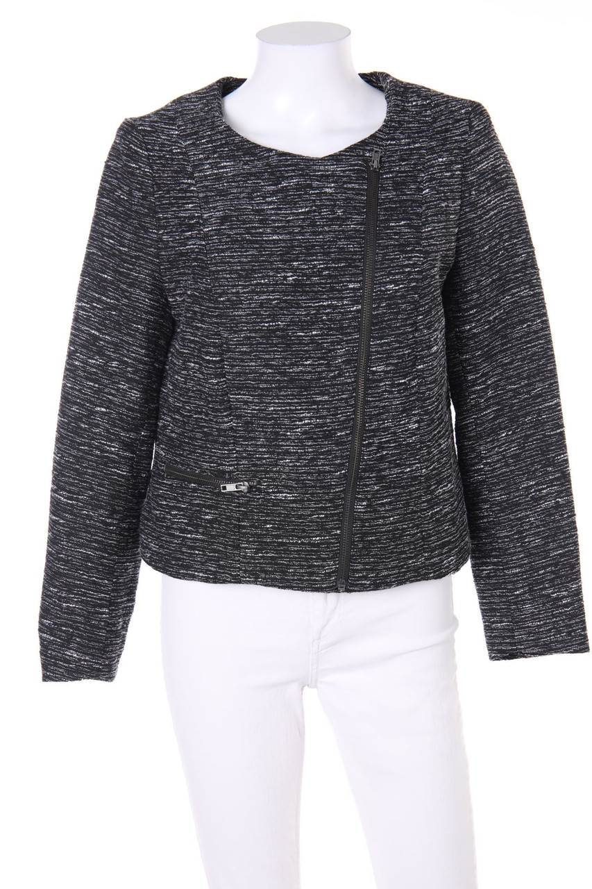 H&M + - Blazer-Jacke mit asymmetrischem Schnitt - D 44