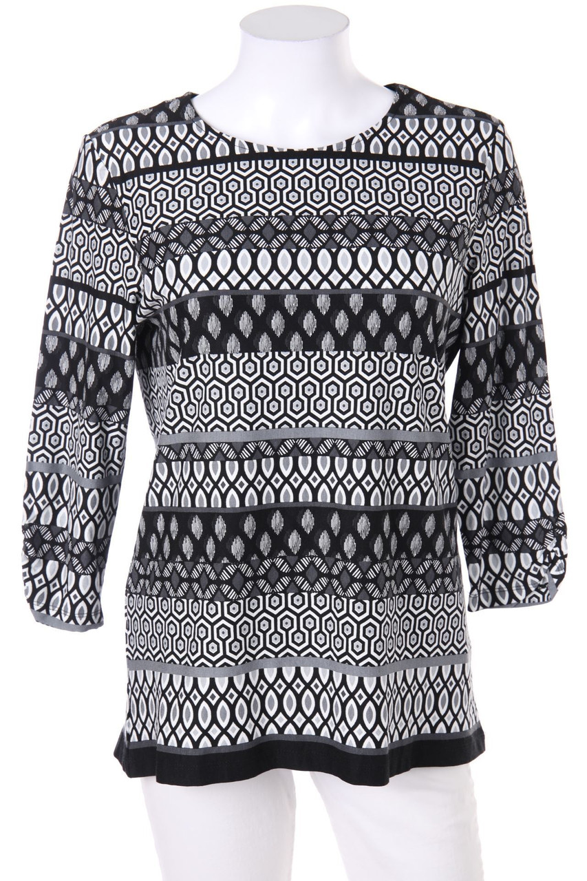 C&A - Print-Bluse mit 3/4-Ärmel - S