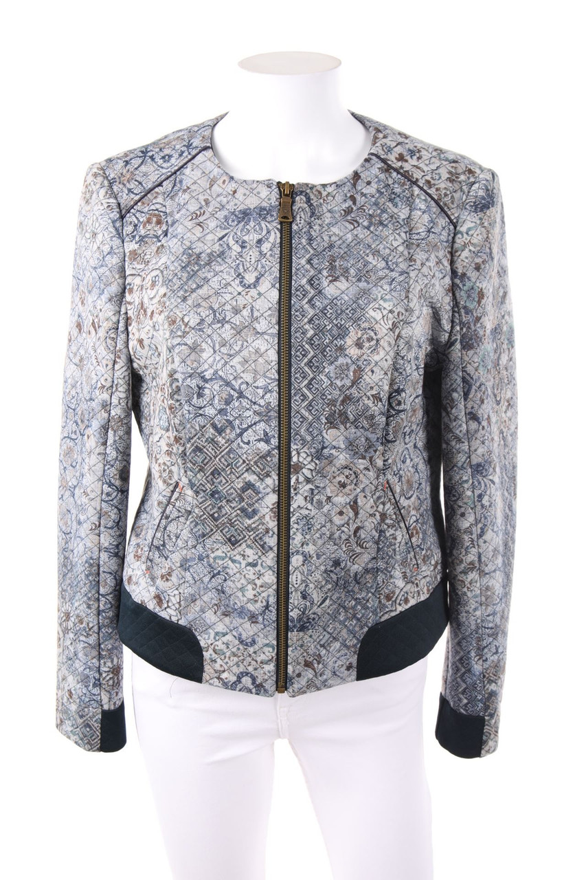 GERRY WEBER - Blazer-Jacke mit floralem Muster - D 40