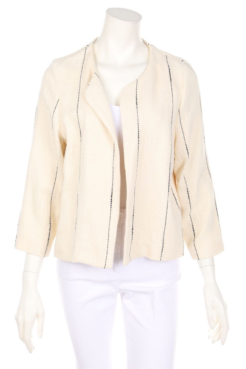 DEVERNOIS - Cardigan mit Streifen - D 42