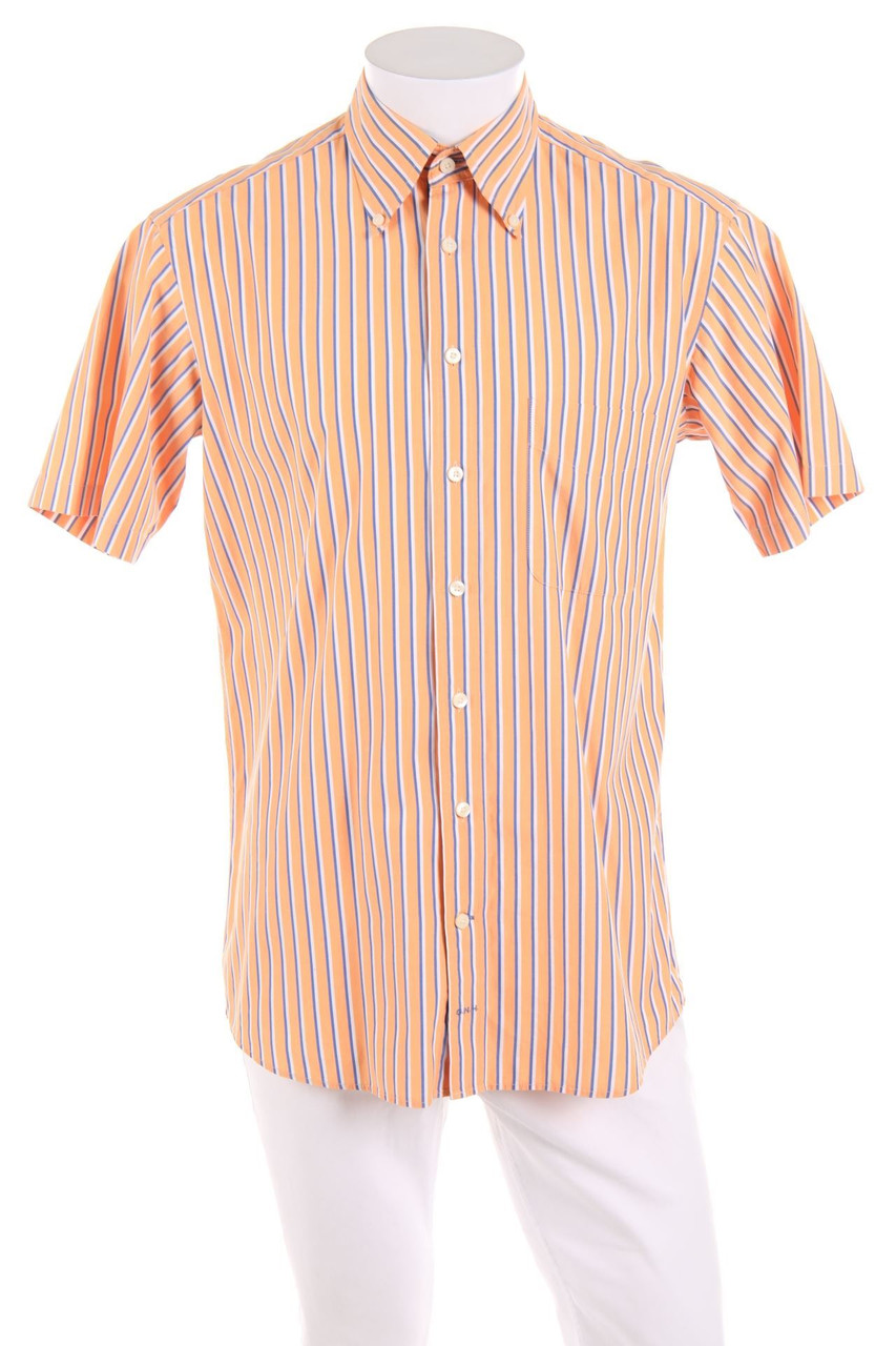 GANT - Kurzarm-Hemd Casual Streifen aus Baumwolle - M