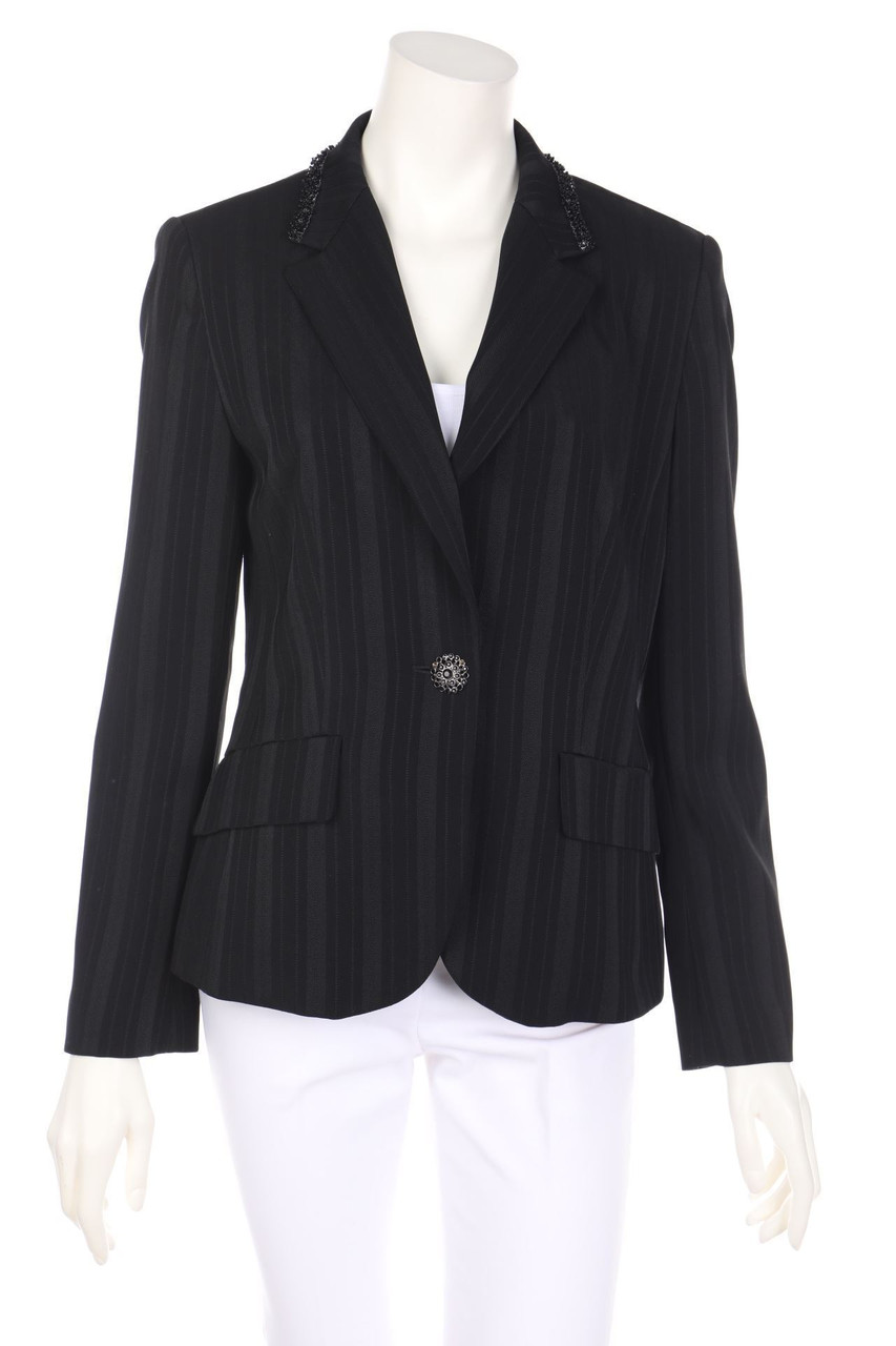 TAIFUN COLLECTION - Blazer mit Schmuckstein-Applikation - D 38