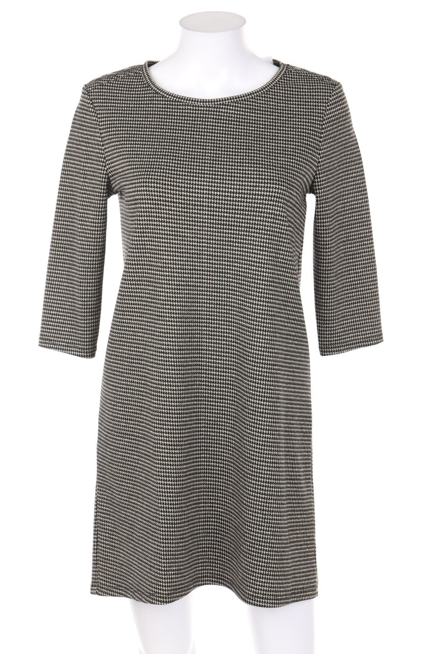 promod - Glitzer-Kleid mit Schmuck-Knöpfen - M