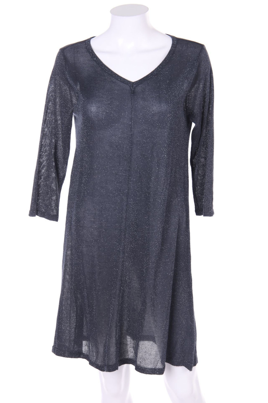 esmara - Glitzer-Strickkleid - M