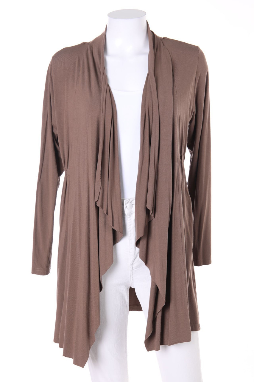 club - Jersey-Cardigan mit Tunnelzug - S