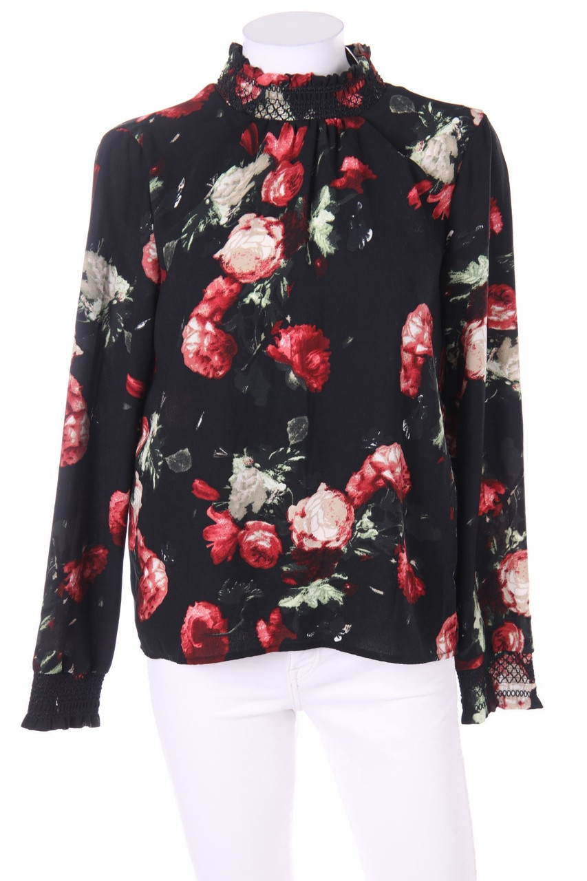 PIGALLE - Bluse mit floralem Muster - D 36