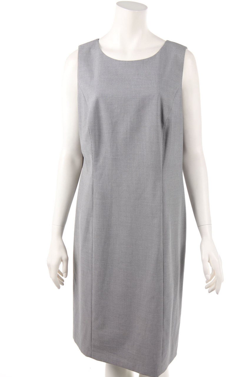 TAIFUN - Etui-Kleid mit Karo-Muster - L