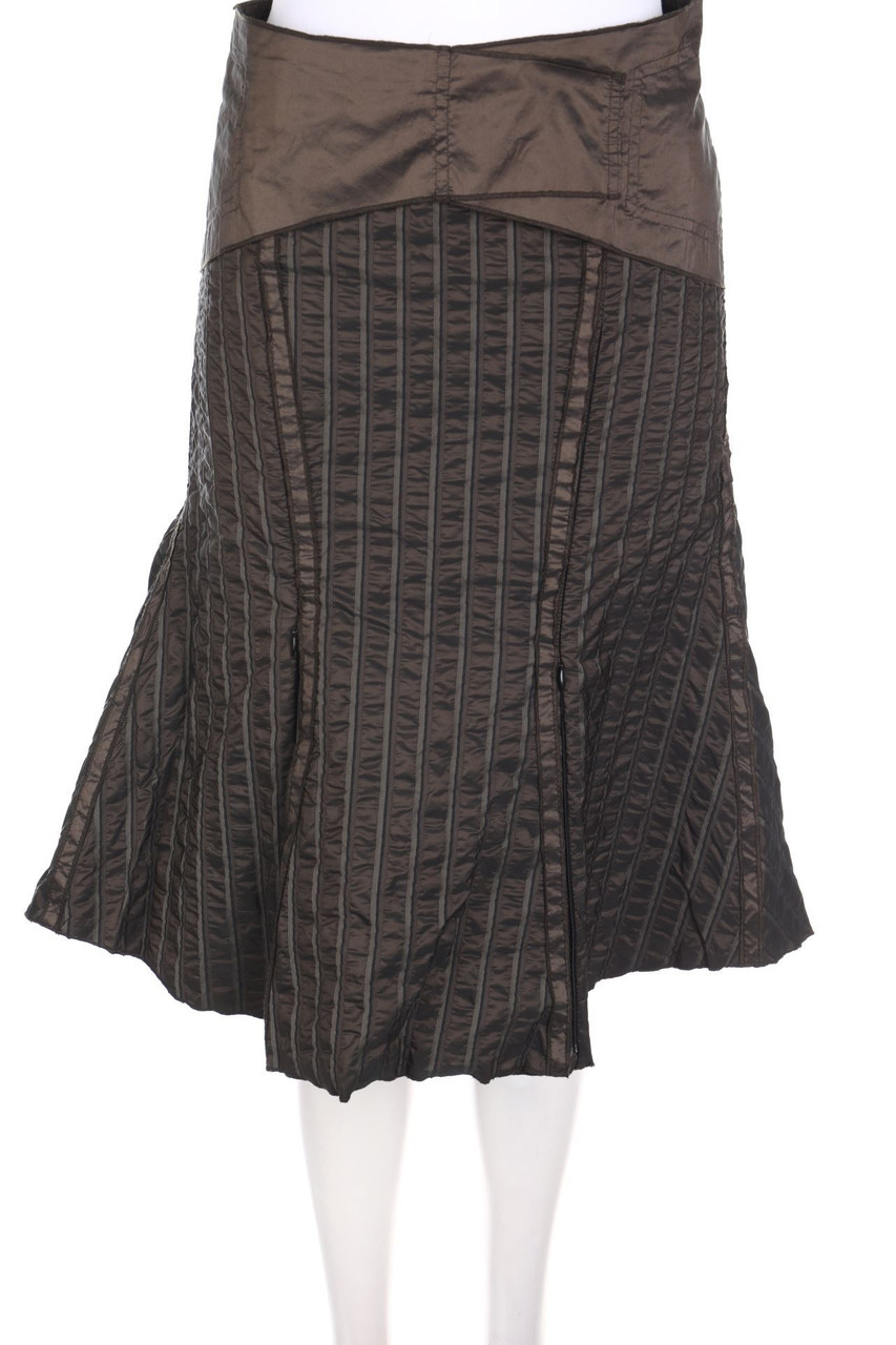 BEATE HEYMANN - Godet-Rock mit Zipper - D 36