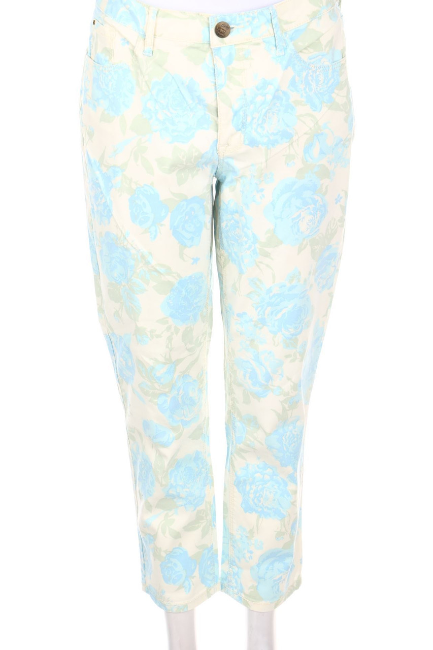 H.I.S. - Hose mit Blumen-Print - D 40