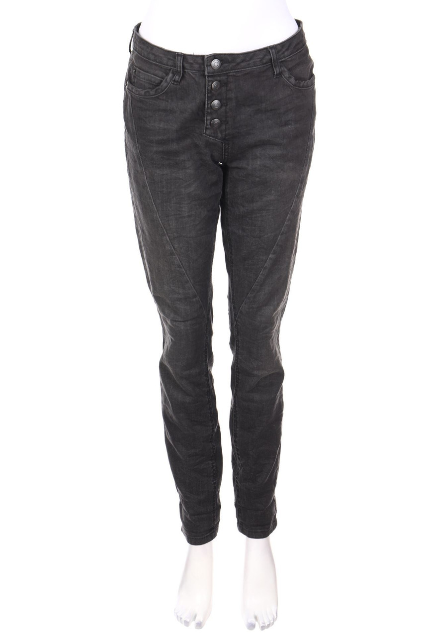 Street One - Used Look Straight Cut Jeans - W26