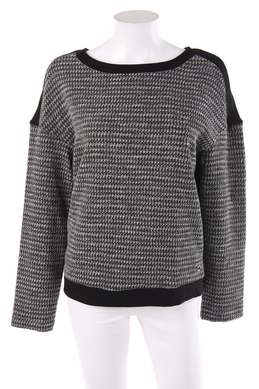 Essentials by Tchibo - Oversize-Longsleeve-Shirt mit überschnittener Schulter - D 36-38