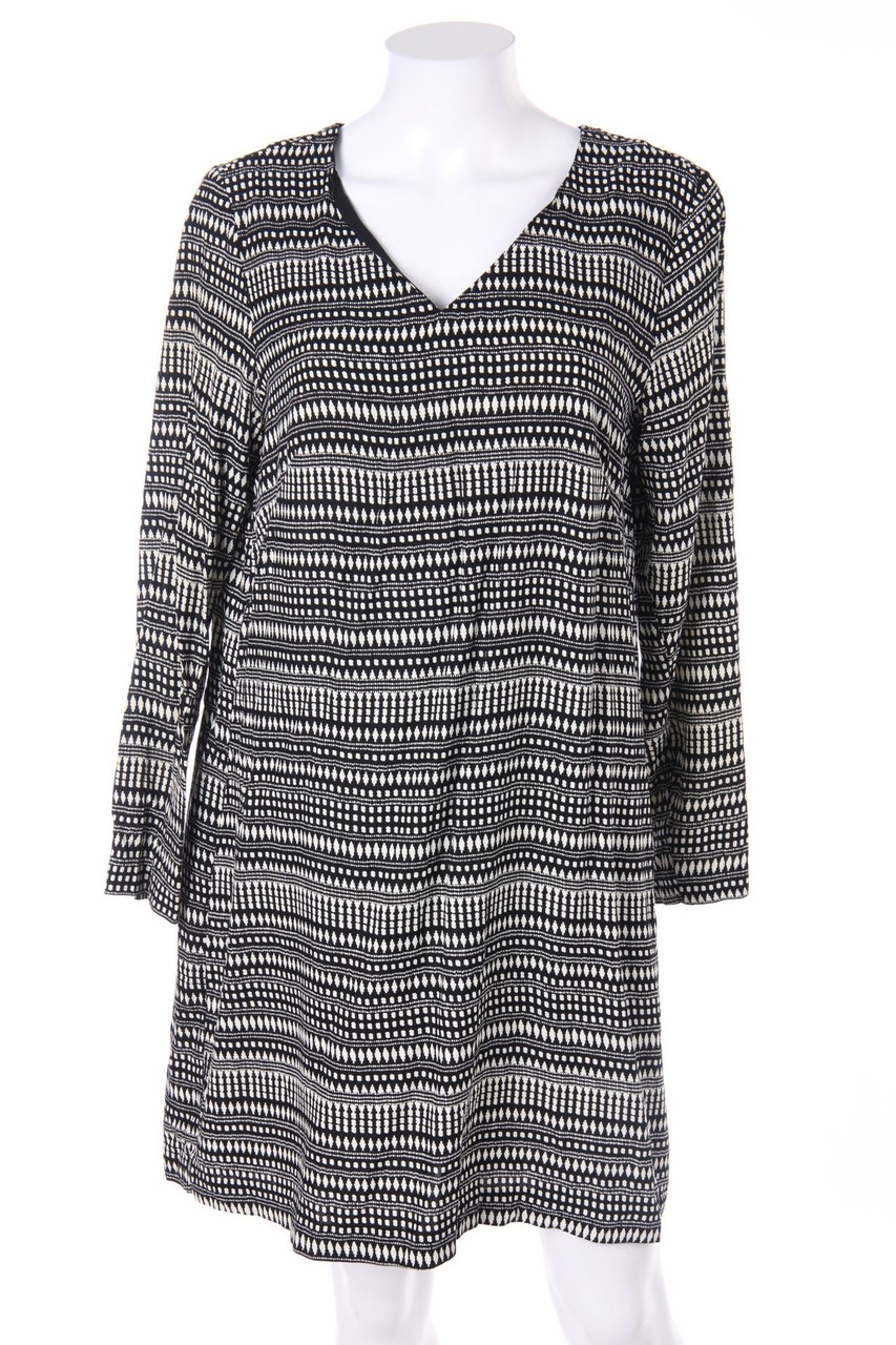 H&M - Shift-Kleid aus Viskose mit Print - D 40