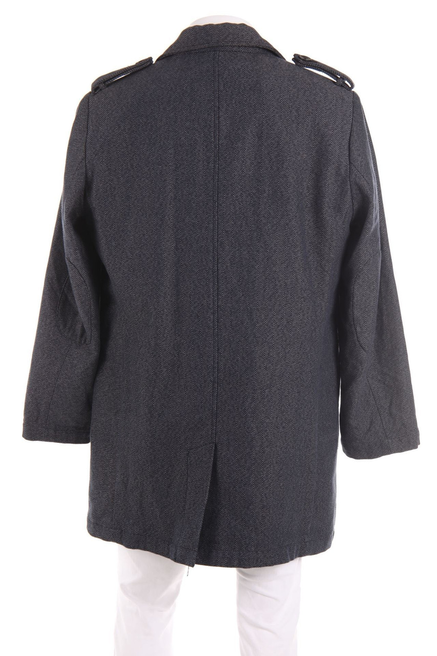 ESPRIT - Zweireiher-Mantel aus Baumwolle - XXL