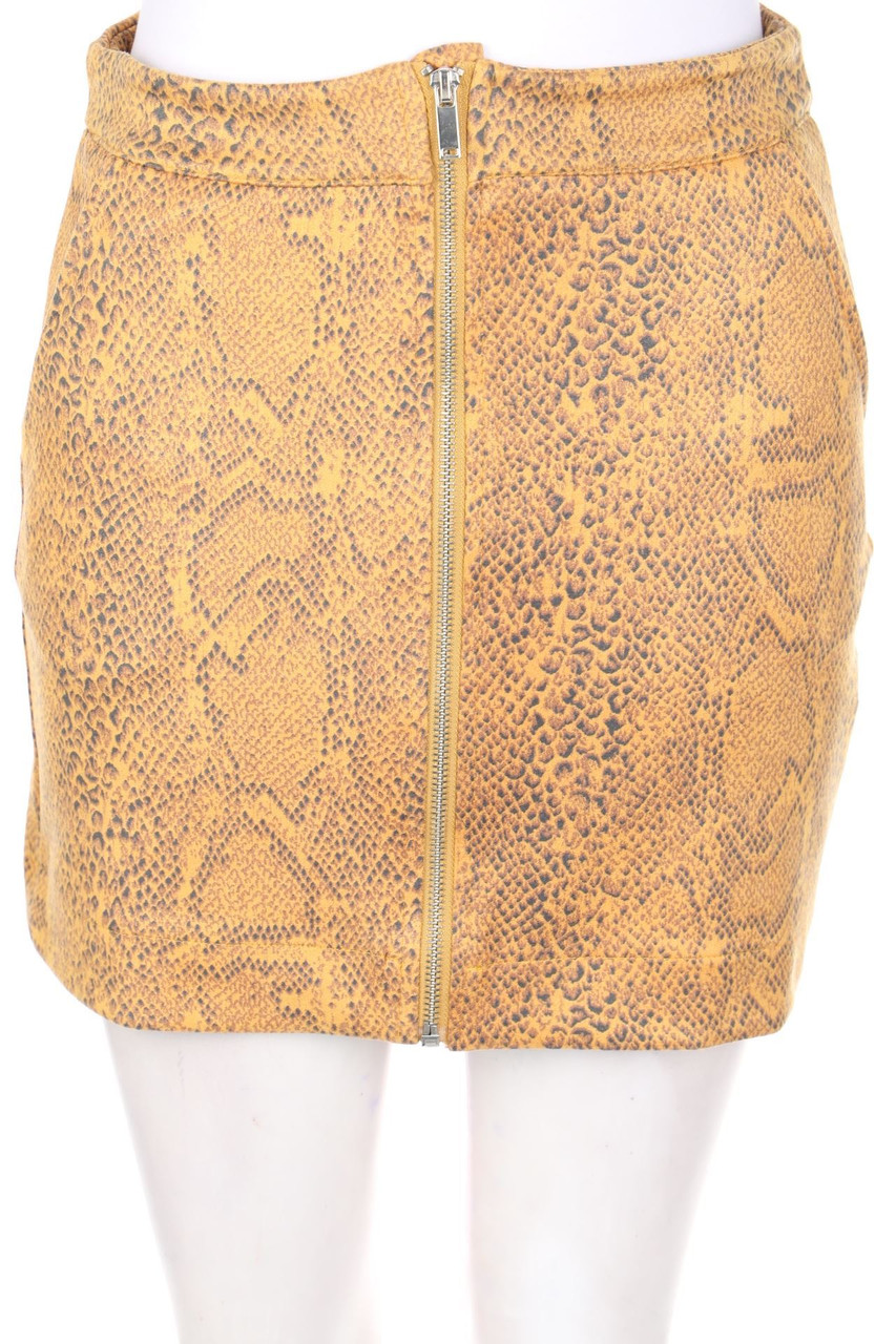 PULL&BEAR - Minirock mit Animal-Print - S