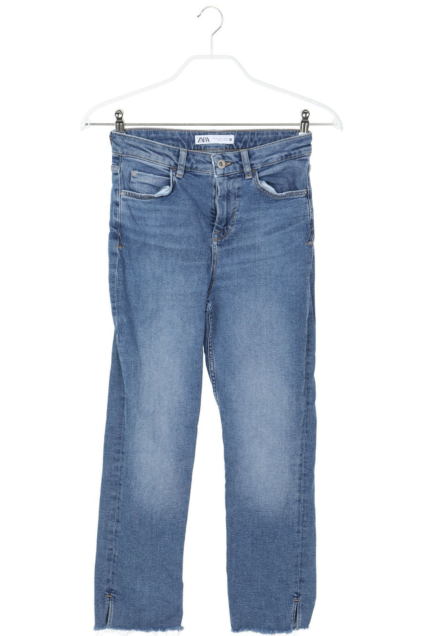 ZARA - Used Look Straight Cut Jeans - D 34